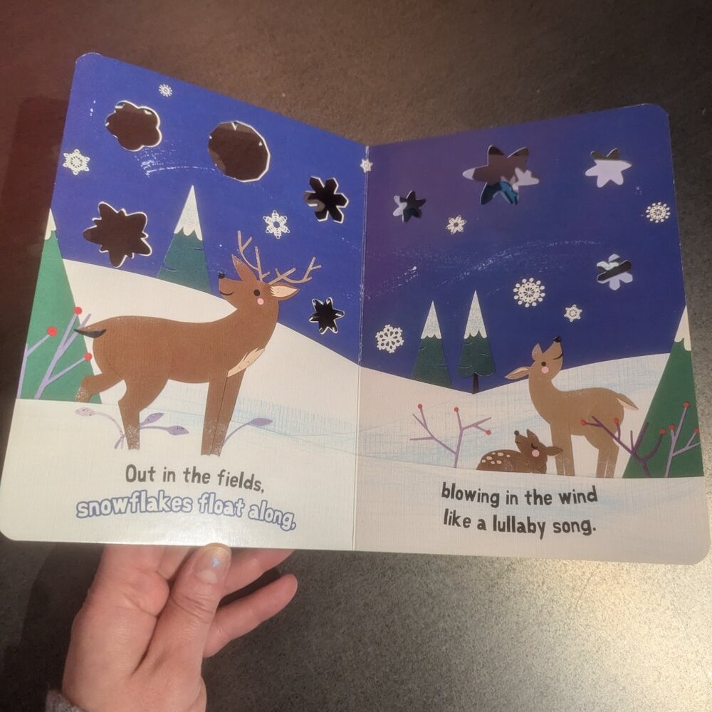All the Little Snowflakes colorful cutout board book - Picture 2 of 5